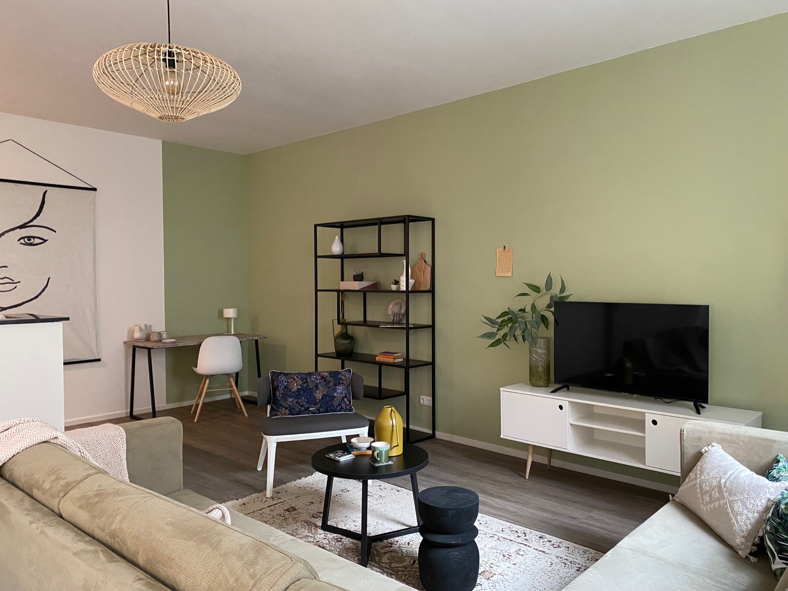 Gemeubileerd interieur van Nieuwe Boteringestraat 23-B in Groningen 9